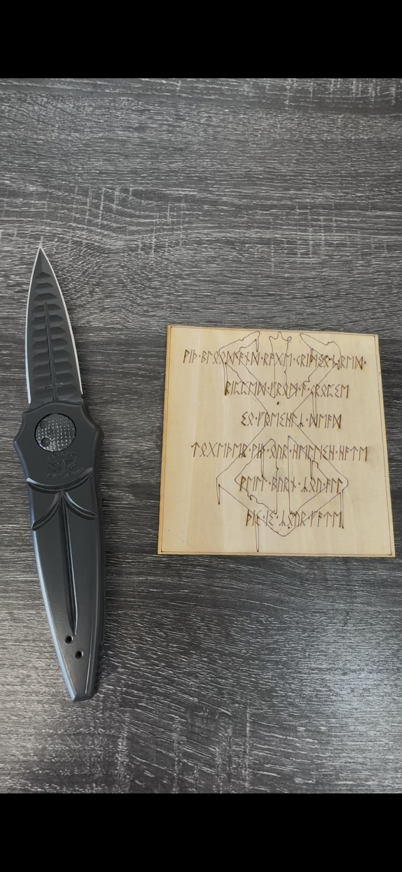 Paragon Warlock Sorcerer Knife raffle