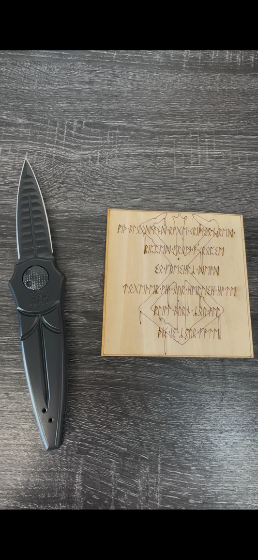 Paragon Warlock Sorcerer Knife raffle