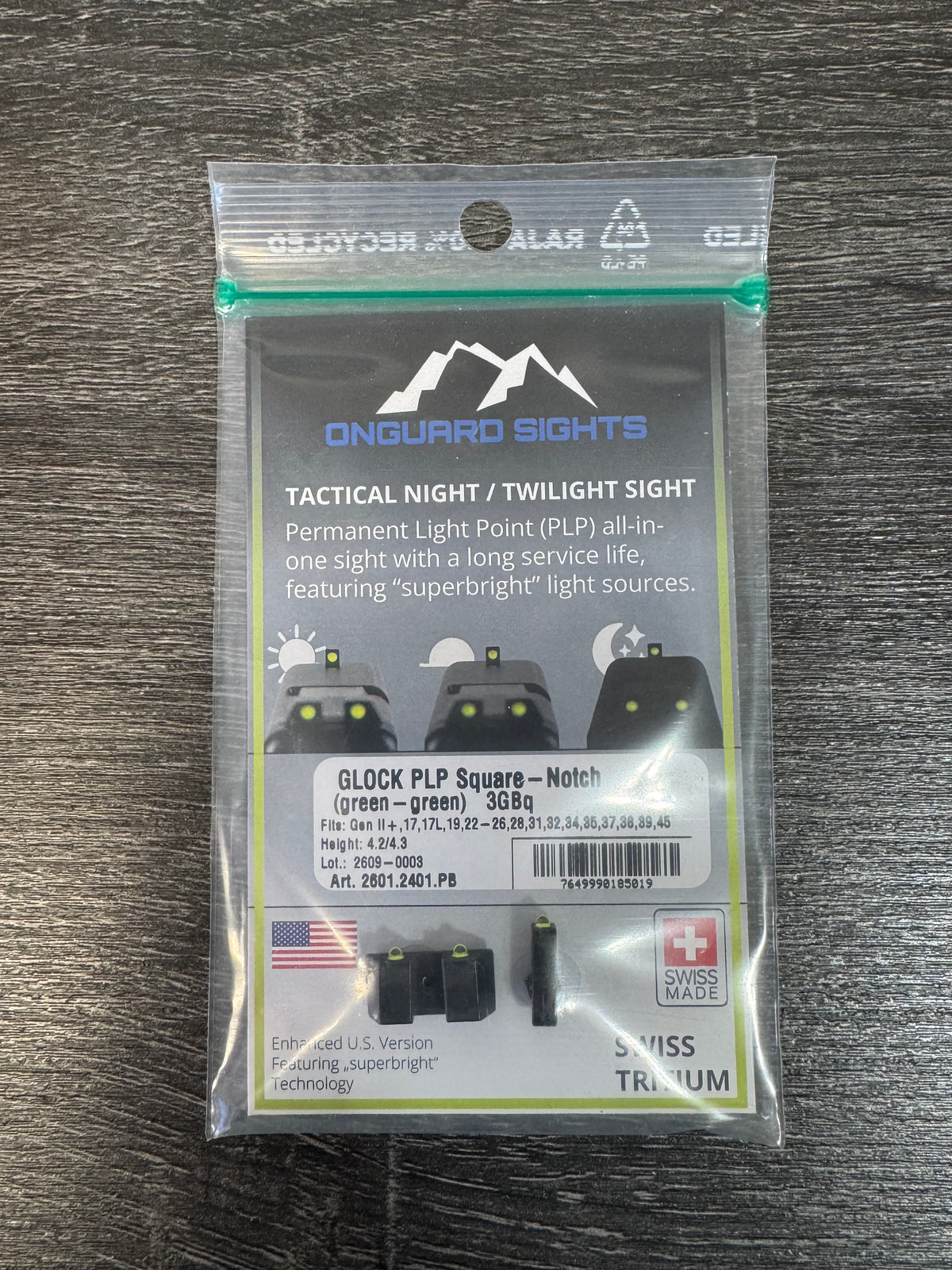 On Guard Night Sights