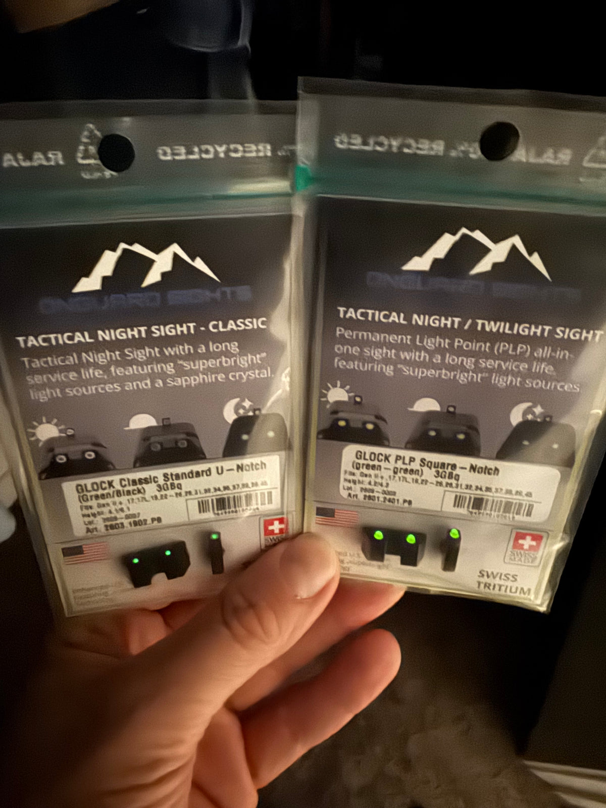 On Guard Night Sights